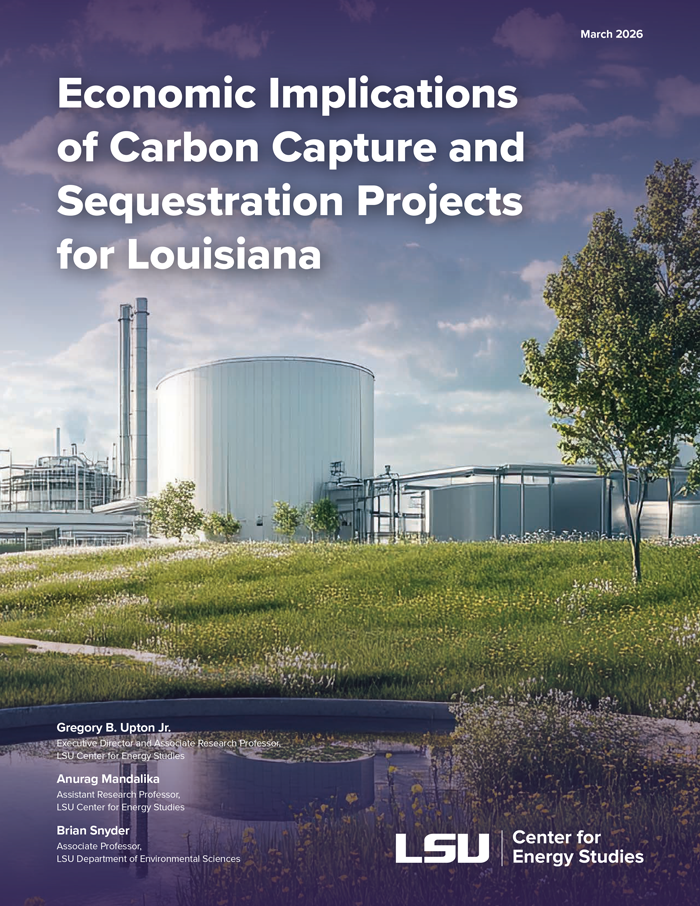 CCS report cover showing lng tank and green grass