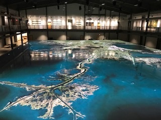 photo: LSU Center for River Studies Lower Mississippi River Model