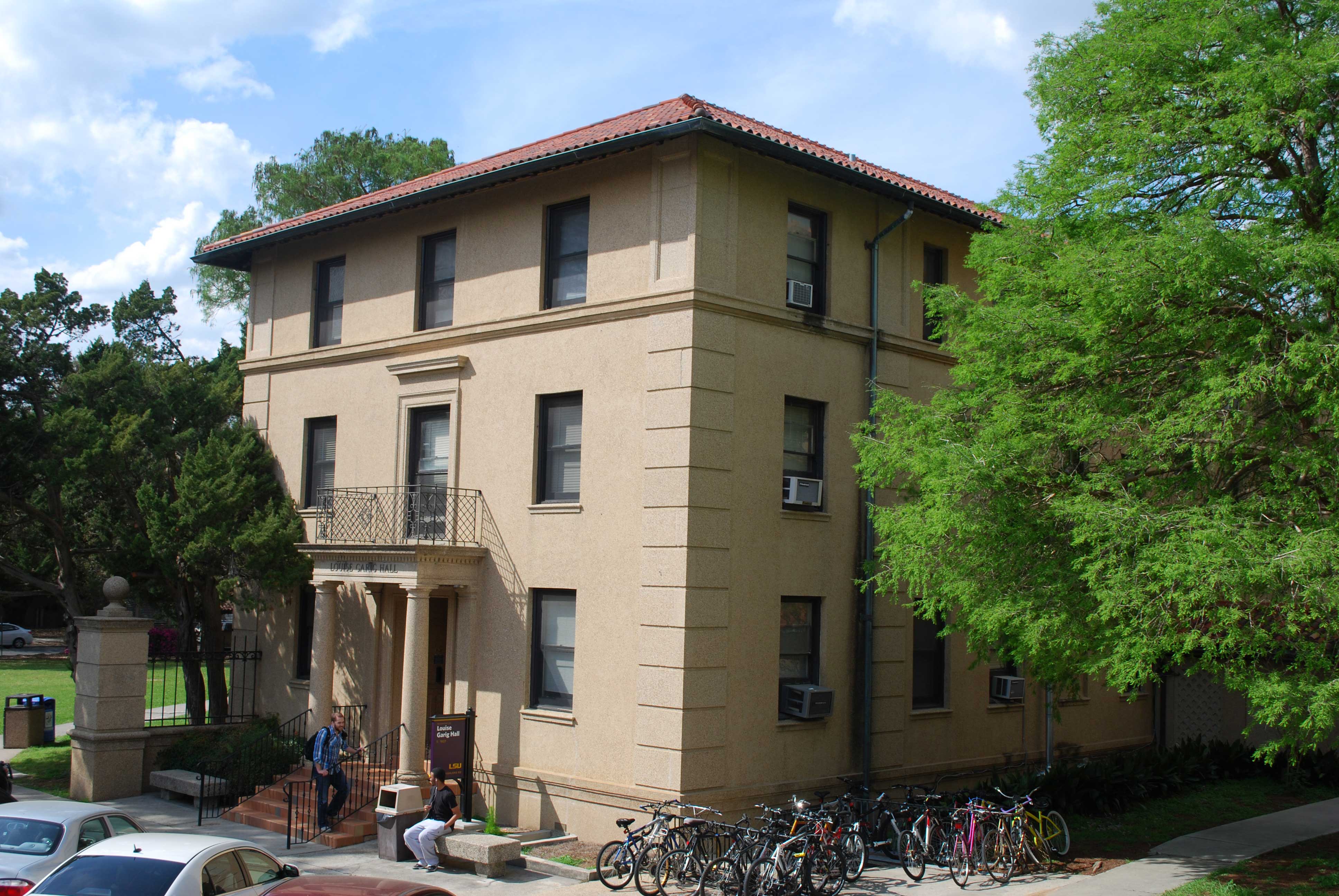 louise garig hall exterior