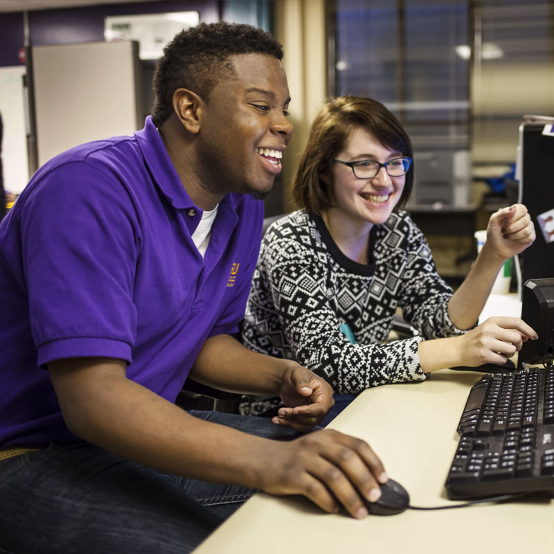 Mass Communication students give an advertising presentation