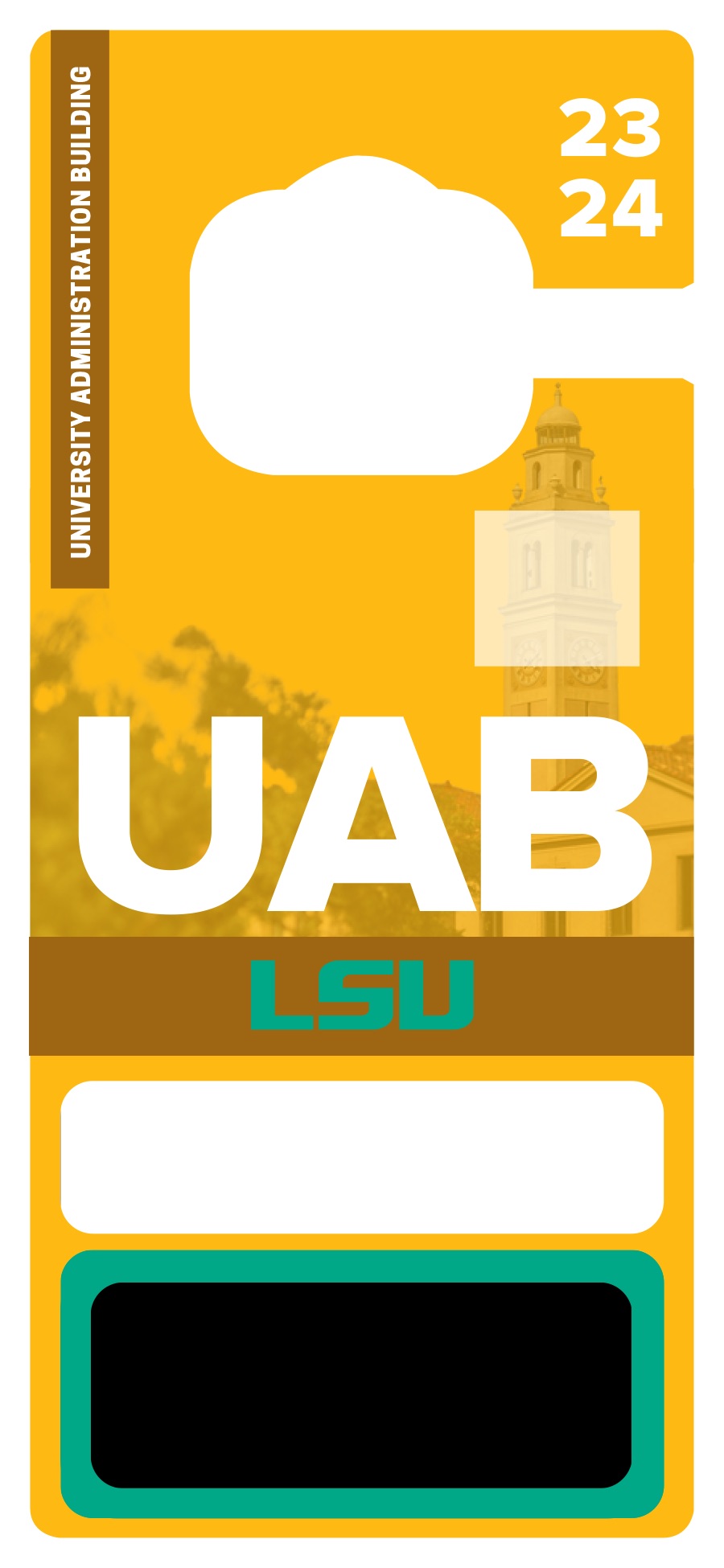 University Administration Building Parking Permit